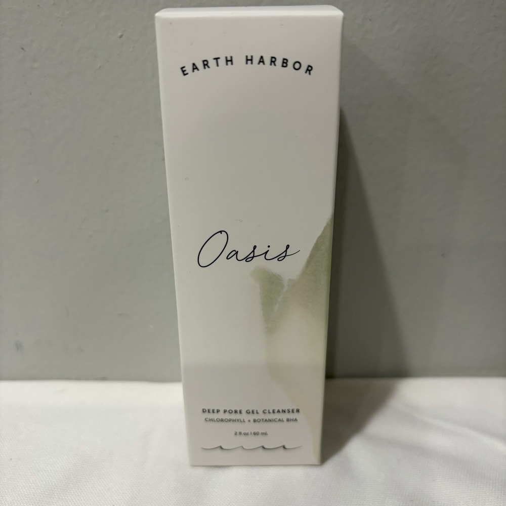 Earth Harbor Oasis Deep Pore Gel Cleanser ~ 2fl oz ~ NIB